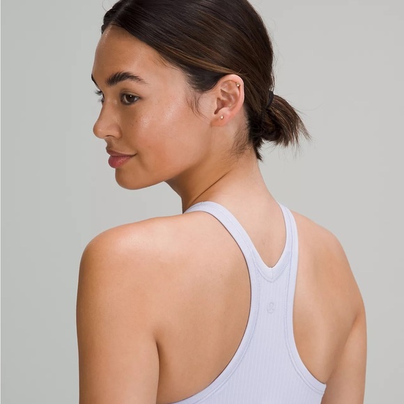 NWT Lululemon Ebb to Street Tank Top PSLB Pastel Blue Size 4/6/10/12 - Picture 9 of 9